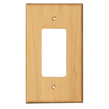 Osborne Wood Products 5 3/8 x 3 1/8 Traditional Rocker Outlet Cover in Red Oak 7540O